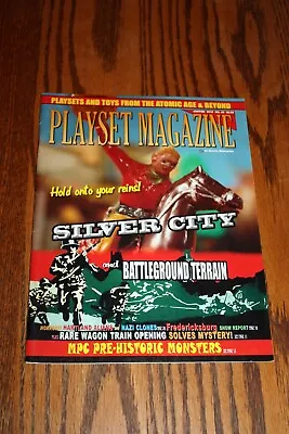 Playset Magazine #49 - Jan/Feb 2010 - Marx Silver City Battleground Terrain • $8.99