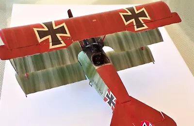 Meng (Wingnut Wings?) 1/32 Red Baron's FokkerTriplane        Quality Built! • $275