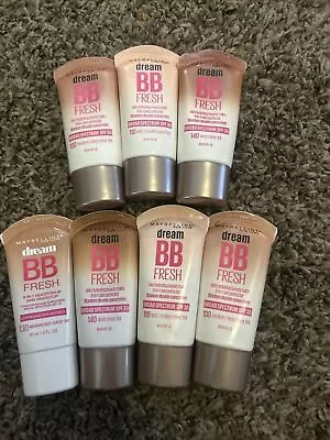 Maybelline New York Dream Fresh BB Cream 7pc Assorted Bundle -Expired- Sealed • $15.99