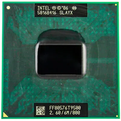 Intel Core 2 Duo Dual-Core T9900 T9400 T9500 T9600 T9800 Socket P CPU Processor • $10.99