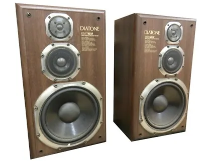 $750 • Buy MITSUBISHI Diatone Ds-77Z Speaker Pair Set 3 Way Bookshelf Working Tested Japan