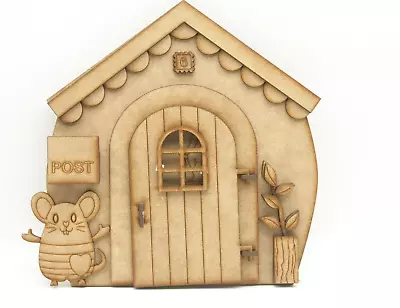 Fairy House Kit  Fairy  House Layered MDF Fairy Door Mouse Door • £4.99
