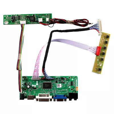 HDMI DVI VGA LCD Controller Board For 24inch 1920x360 DV240FBM-NB0 LCD Screen • $28.88