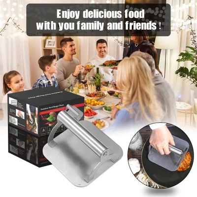 £19.28 • Buy Beef Burger Making Meat Tools Grill BBQ Press Meat Bacon Hamburger Press