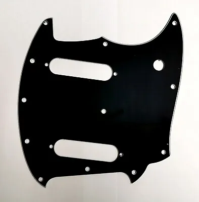 Guitar Parts For Fender American Performer Mustang Guitar Pickguard 3Ply Black • $11.12