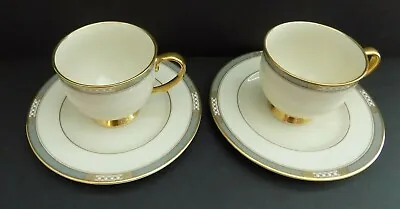 $25.64 • Buy Lenox Cups And Saucers Mc Kinley Pattern From The Presidential Collection