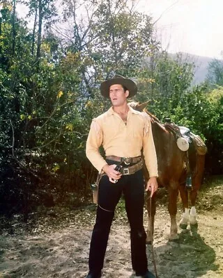 Clint Walker Cheyenne Tv Western Rare  8x10 PHOTO PRINT • $7.98