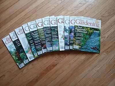 Taunton's Fine Gardening Magazine Lot 12 Issues - Excellent Condx.  Orig. Owner • $24.99