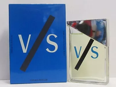 V/S VS Versus Versace For Men 3.4 Oz Eau De Toilette Spray Vintage RARE • $119.90