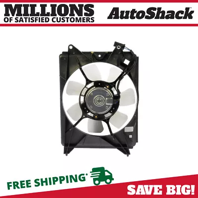 Radiator Cooling Fan Assembly For 2012-2015 Honda Civic 2013-2015 Acura ILX 1.8L • $54.28