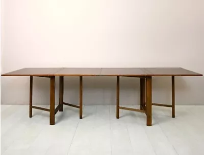 Bruno Mathsson Style Teak Maria Dining Table • $1000