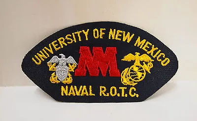 2 University Of New Mexico Naval ROTC Patches Patch R.O.T.C. Memorabillia New • $5.99