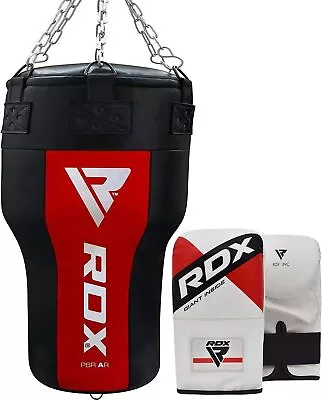 RDX Filled Punching Bag With Gloves MMA Kickboxing Uppercut Heavy Bag Unisex • $114.99