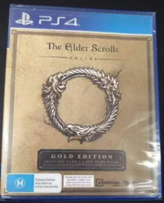 PS4 Game - The Elder Scrolls Online - Gold Edition New/Sealed Playstation 4  • $65
