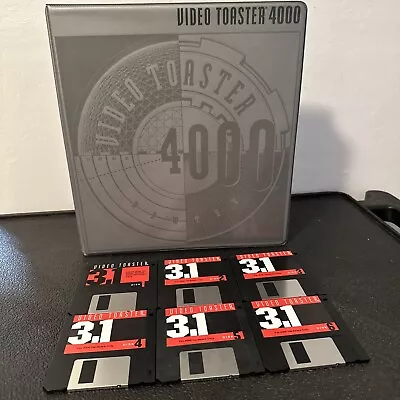 Commodore Amiga Video Toaster 4000 V3.1 Plus Manual Binder By NewTek (2500 3000) • $49.99