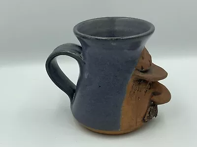 Unique Pottery Fisherman Mug Funny Coffee Tea Novelty Clay 3D Cup • $9.44