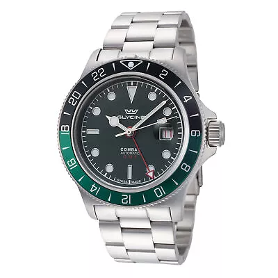 Glycine Men's Combat Sub GMT 42mm Automatic Watch GL0383 • $907.94