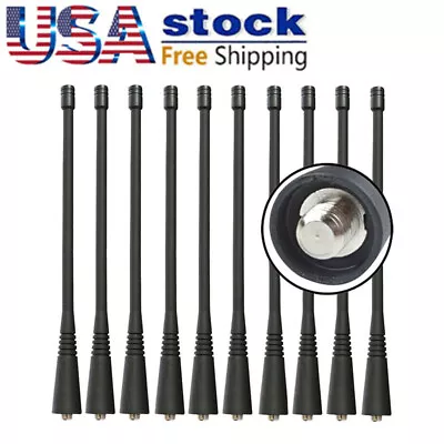 10x UHF Antenna Replacement For CP200 CP200D HT750 HT1250 GP338 GP300 Radio • $17.90