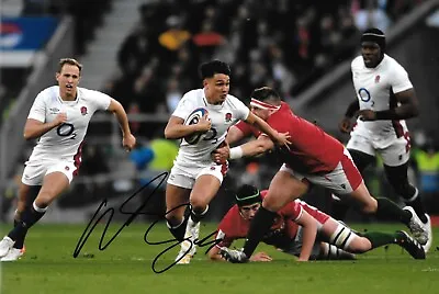 £69.99 • Buy Marcus Smith In Full Control Of Ball For England Against Wales Signed 12x8 Photo