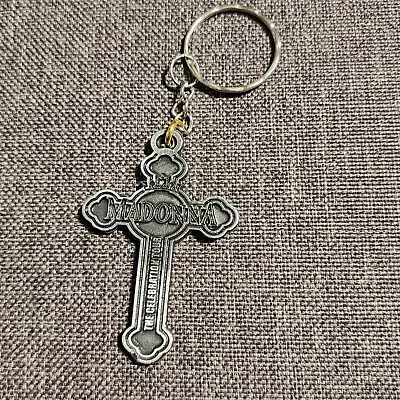 MADONNA Celebration Tour Cross Metal Key Chain Celebration Tour Mexico  MDNA • $22