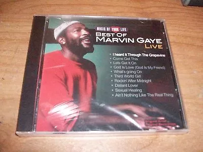 Music Of Your Life: Best Of Marvin Gaye Live (CD 2008) Sexual Healing NEW • $9.99