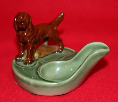 WADE England Adorable GOLDEN RETREIVER Pipe Stand 4  TALL • $27.99