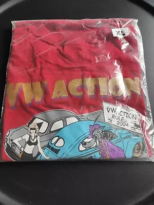 £30 • Buy VW Action 2005 Pimps 'n' Ho's Weekend T Shirt NOS XL FREE UK POSTAGE