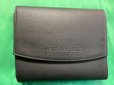 Mercedes-Benz Owner's Manual Book Case Cover Leather Carrying Case OEM • $9.99