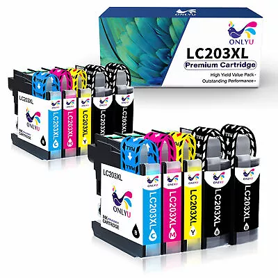 LC203XL Ink For Brother MFC-J4620DW MFC-J5520DW MFC-J5720DW MFC-J4420DW Lot • $6.95