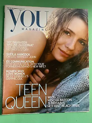 YOU Mag 08-Aug-2004 MISCHA BARTON Sheila Hancock Christian O'Connell Nizlopi UK • $12.42