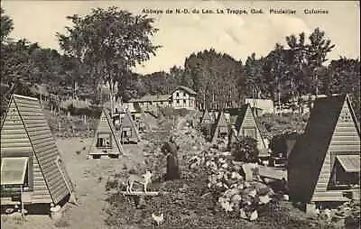 LaTrappe La Trappe Quebec Abbey Poulailler Colonies C1910 Postcard • $5.93