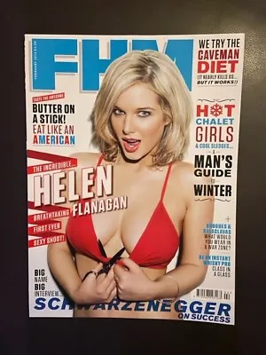 £17.99 • Buy FHM MAGAZINE UK FEB 2013, HELEN FLANAGAN, ARNOLD SCHWARZENEGGER Issue 278