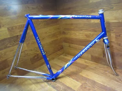 VINTAGE CLASSIC PINARELLO RADIUS STEEL FRAME SET 59.5 X 58 • $599.99