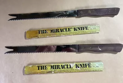 Vintage Set Of 2 The “Miracle Knife.  Made In Japan • $104.90