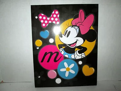 Disney Minnie Mouse Rock The Dots 2 Pocket Folder Portfolio(New) • $10.95