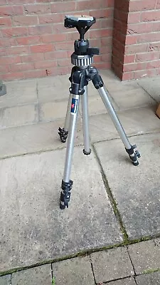 Manfrotto 144 Tripod With 168 Head Pro Very Sturdy. 190cm Max • £85