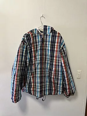 Vintage Reversible Nautica Spray Jacket Size X Large (read Description) • $60