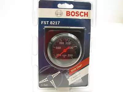 Bosch FST8217 Style Line 2  Mechanical Water/Oil Temp Gauge • $39.97