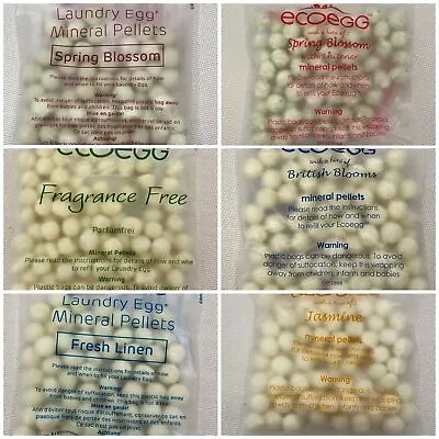 Ecoegg Mineral Laundry Pellets Refills Stain Remover 50 Washes Eco Friendly UK • £6.99