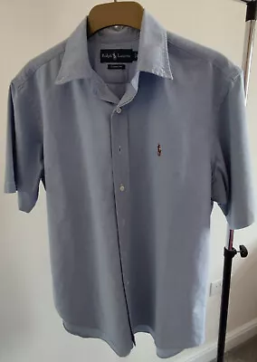 Vintage Polo Ralph Lauren - Short Sleeve Oxford Shirt L - Button Down Collar  • £24.99