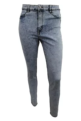 £9.99 • Buy H&M Womens Super Skinny High Waist Jegging Jeans Stone Wash Faded Size 10 To 16