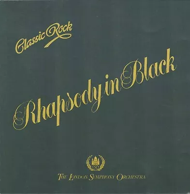 The London Symphony Orchestra : Classic Rock- Rhapsody In Black (CD) CD • £12.98