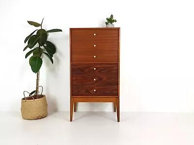 Vintage Chest Of Drawers - Mid Century Danish Influence Retro - Uniflex Rare • £520