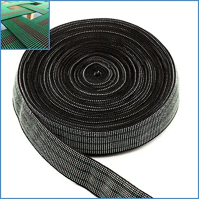 Per Metre - 30mm Elasbelt Latex Upholstery Webbing For Sofa Couch Lounge Repair • £7.78