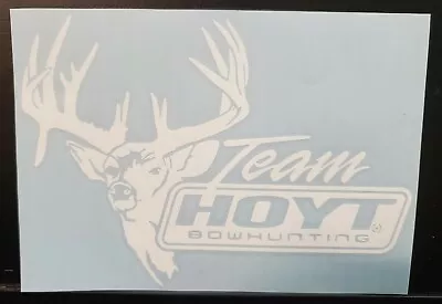 Hoyt Archery Buck Deer Bow Hunting Vinyl Decal Sticker Truck / Car  7x5 In  # 15 • $5.99