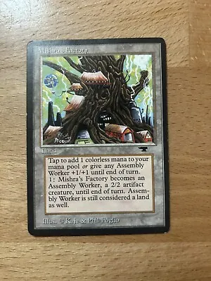 MTG Mishra's Factory (Spring) Antiquities Regular Rare • $35.25