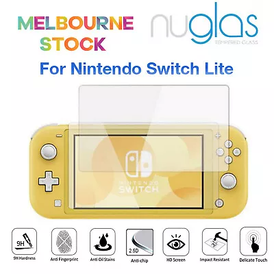 For NINTENDO SWITCH LITE Genuine Nuglas Tempered Glass Screen Protector  • $6.95