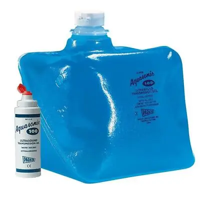 Ultrasound Gel Aquasonic Blue 100 Transmission 5L Parker Labs - Free Shipping • $33.95