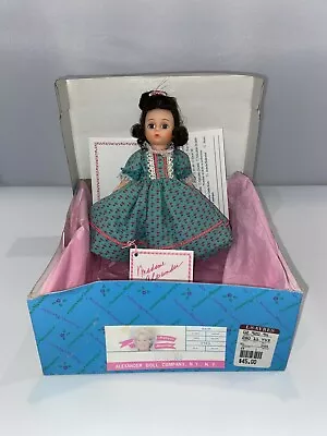 Madame Alexander Miniature Showcase Doll Beth #406 W/ Box Papers Box Kept  Exc++ • $18