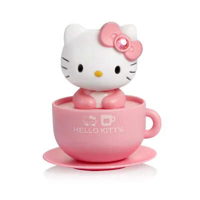 Solar Car Decoration Shake Head Coffee Cup Doll Kt Pink Hello Kitty Moving Head • $26.76